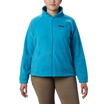 Columbia Benton Springs Full Zip Plus Size, Chamarras Azules Para Mujer | 439861-WDJ